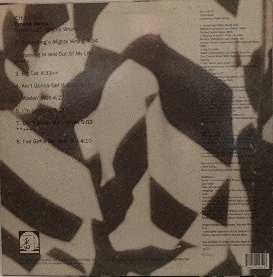 Tyrone Davis : Something's Mighty Wrong (LP, Album)