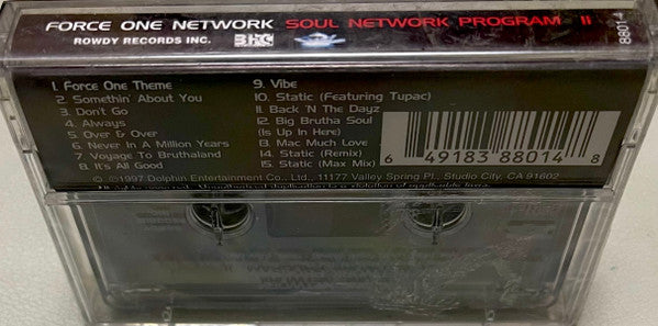 Force One Network : Soul Network Program II (Cass, Album)