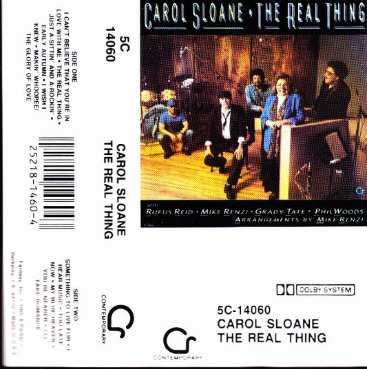 Carol Sloane : The Real Thing (Cass, Album, Dol)