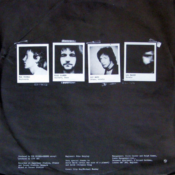 City Boy : Heads Are Rolling (LP, Album)