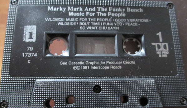 Marky Mark And The Funky Bunch : Music For The People (Cass, Album)