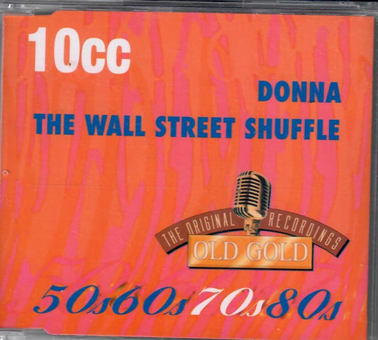 10cc : Donna / Wall Street Shuffle (CD, Single)