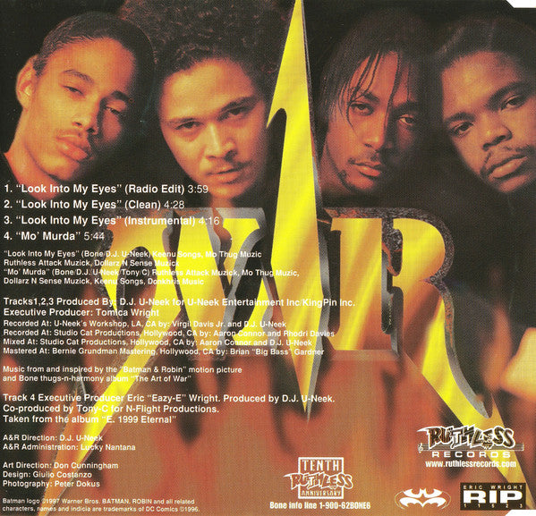 Bone Thugs-N-Harmony : Look Into My Eyes (CD, Maxi)