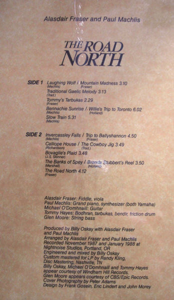 Alasdair Fraser and Paul Machlis : The Road North (LP, Album)