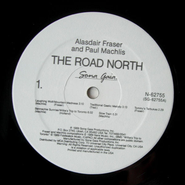 Alasdair Fraser and Paul Machlis : The Road North (LP, Album)