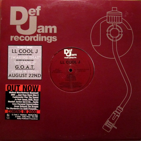 LL Cool J : Imagine That / LL Cool J (12", Promo)