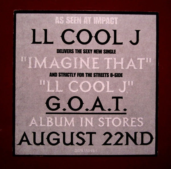 LL Cool J : Imagine That / LL Cool J (12", Promo)