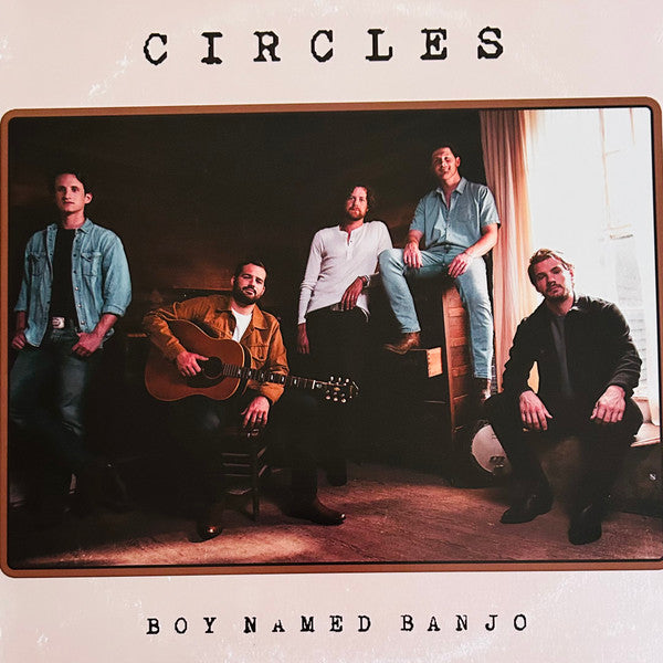 Boy Named Banjo : Circles (LP, Album, Whi)