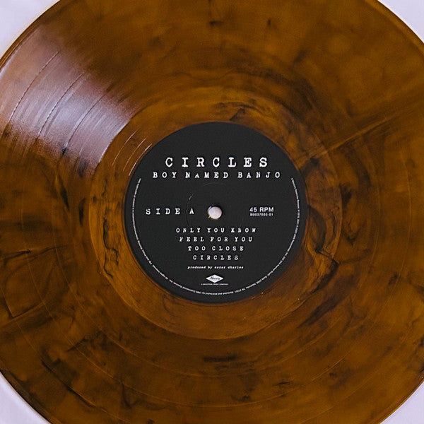 Boy Named Banjo : Circles (LP, Album, Whi)