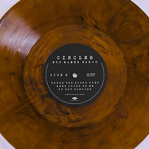 Boy Named Banjo : Circles (LP, Album, Whi)
