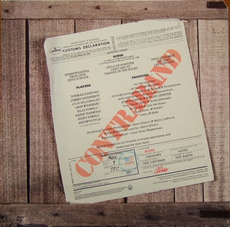 Alias (37) : Contraband (LP, Album, PRC)