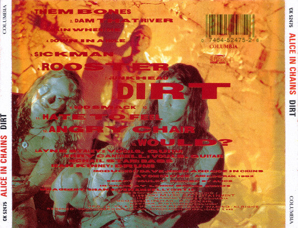 Alice In Chains : Dirt (CD, Album, RP)