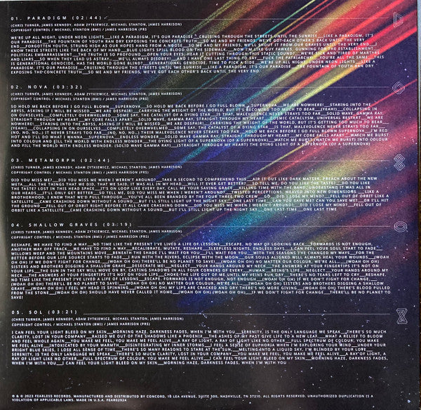 Oceans Ate Alaska : Disparity (LP, Album)