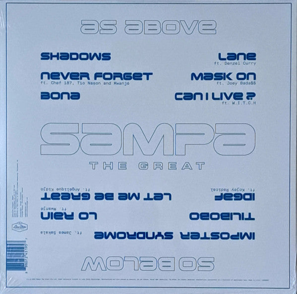 Sampa The Great : As Above So Below (LP, Album)