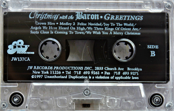 Baron (4) : Christmas With The Baron (Cass, Album)