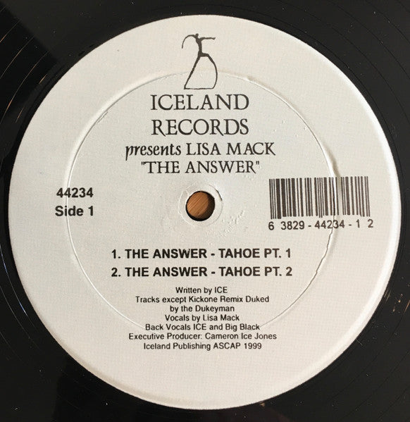 Lisa Mack : The Answer (12", EP)