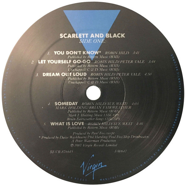 Scarlett And Black* : Scarlett And Black (LP, Album, All)
