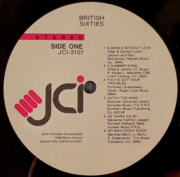 Various : British Sixties (LP, Comp)