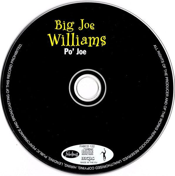 Big Joe Williams : Po' Joe (CD, Comp, RE)