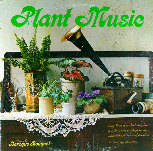 Baroque Bouquet : Plant Music (LP)
