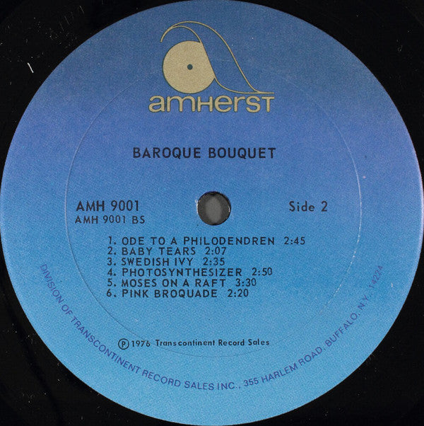 Baroque Bouquet : Plant Music (LP)