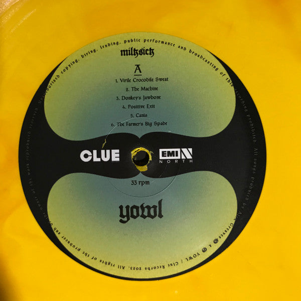 Yowl : Milksick (LP, Album, Ltd, Yel)