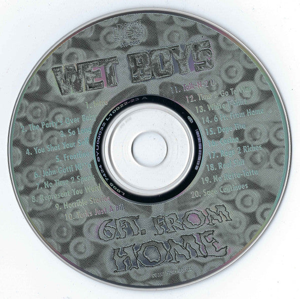 Wet Boys : 6 Ft. From Home (CD, Album)