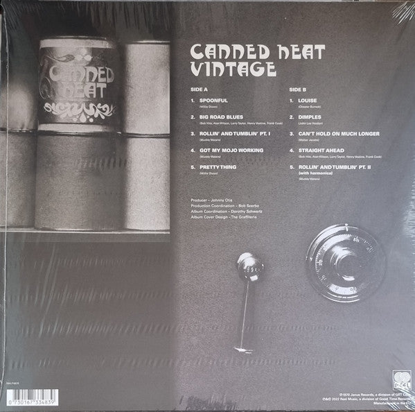 Canned Heat : Vintage (LP, Album, RE, Ora)