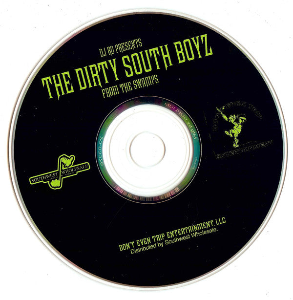 DJ Ro (5) Presents The Dirty South Boyz (2) : From The Swamps (CD, Comp)