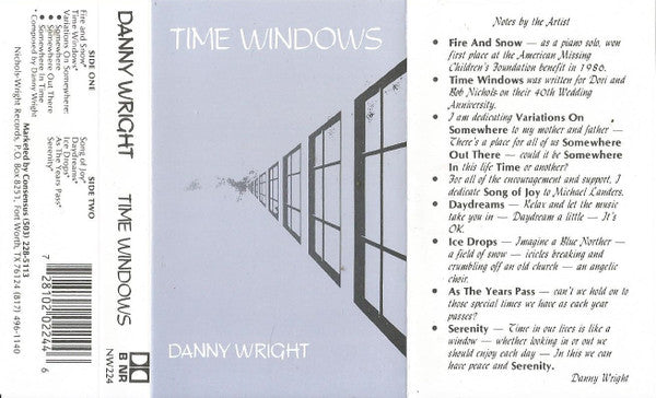 Danny Wright : Time Windows (Cass, Album)