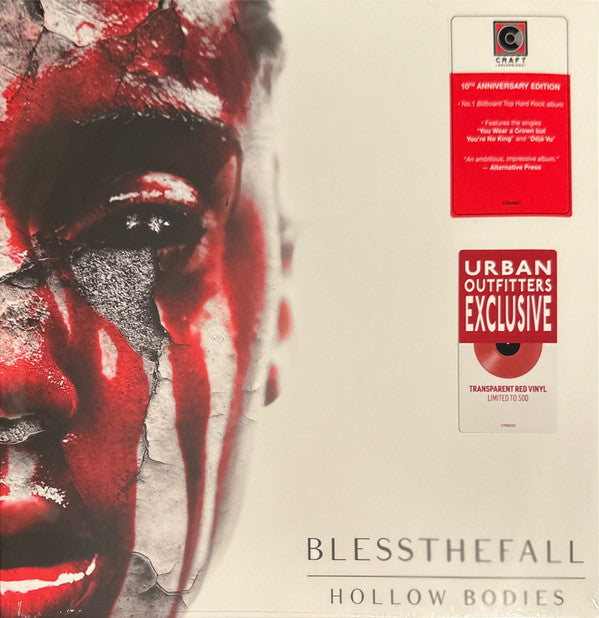 Blessthefall : Hollow Bodies (LP, Album, Ltd, RE, Red)