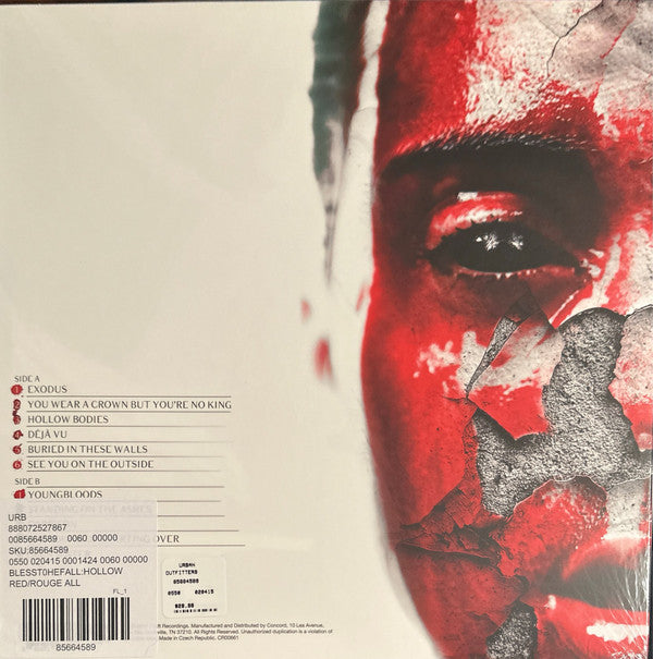 Blessthefall : Hollow Bodies (LP, Album, Ltd, RE, Red)