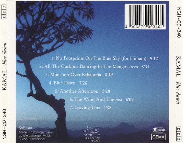 Kamal : Blue Dawn (CD, Album)