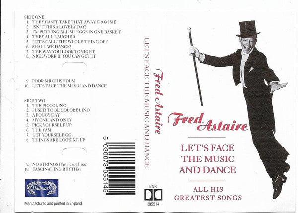 Fred Astaire : Let's Face The Music And Dance (Cass, Comp)