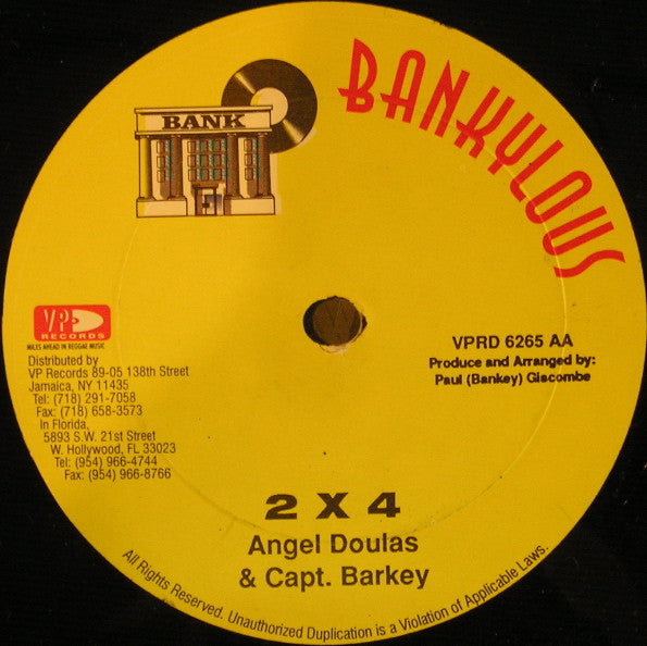 Red Rat / Angel Doolas & Captain Barkey : Buss Up Pants Waist / 2 X 4 (12")