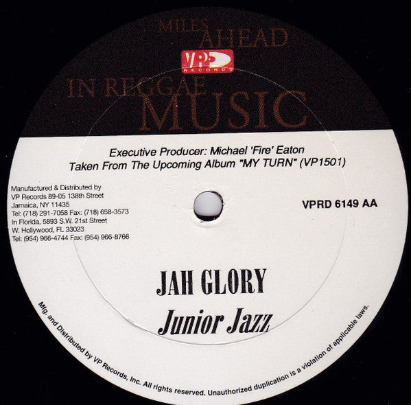 Junior Jazz : Love Is Waiting There (12")