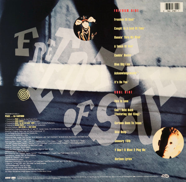 Freedom Of Soul : Caught In A Land Of Time (LP, Album)