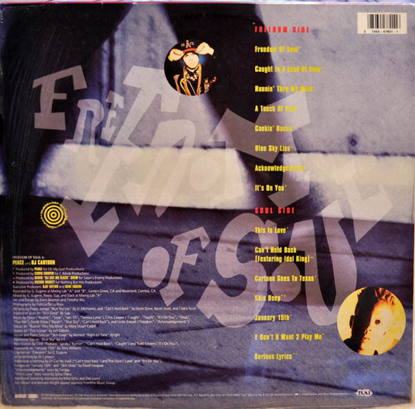 Freedom Of Soul : Caught In A Land Of Time (LP, Album)