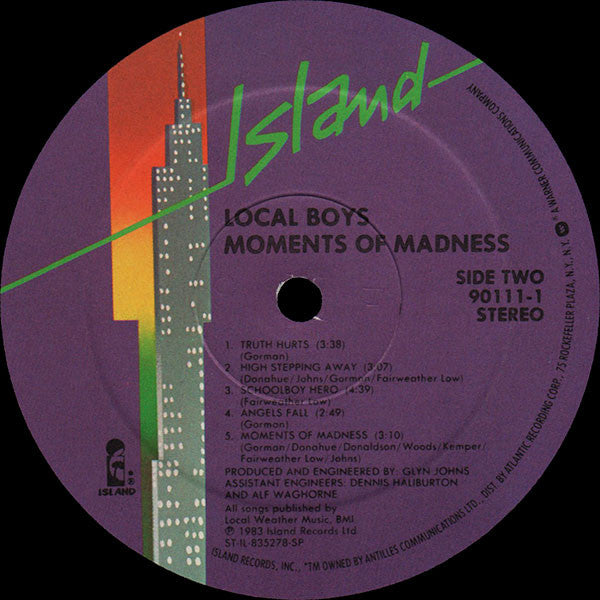 The Local Boys : Moments Of Madness (LP, Album)