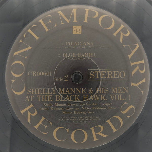 Shelly Manne & His Men : At The Black Hawk Vol. 1 (LP, Album, RE, 180)
