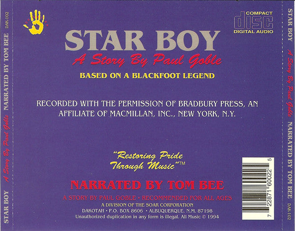 Tom Bee : Star Boy (CD, Album)