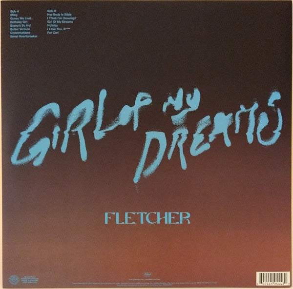 Fletcher (19) : Girl Of My Dreams (LP, Album)