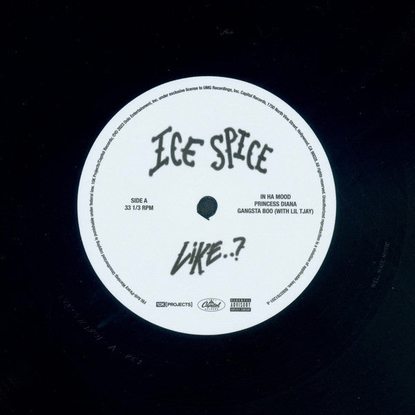 Ice Spice : Like..? (12", EP)