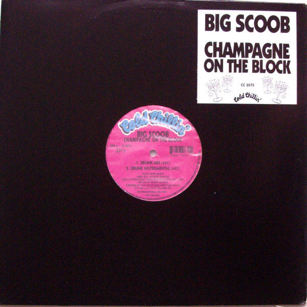 Big Scoob : Champagne On The Block (12", Promo)