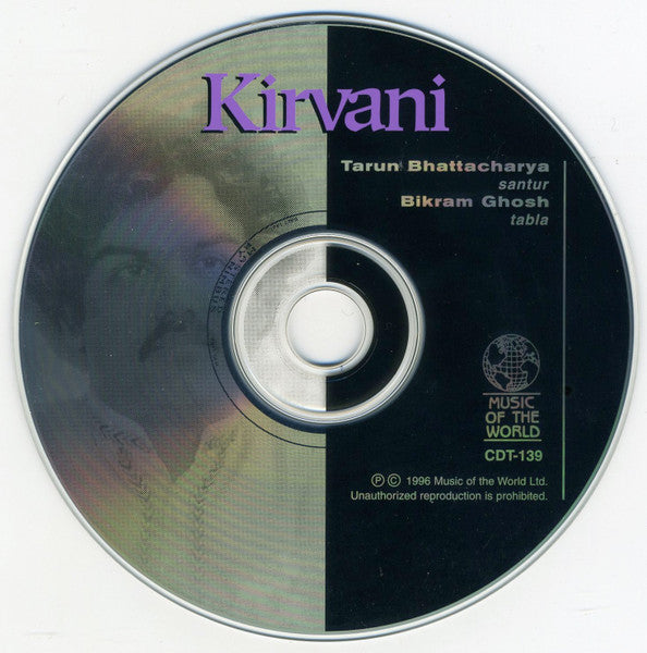 Tarun Bhattacharya : Kirvani (CD, Album)