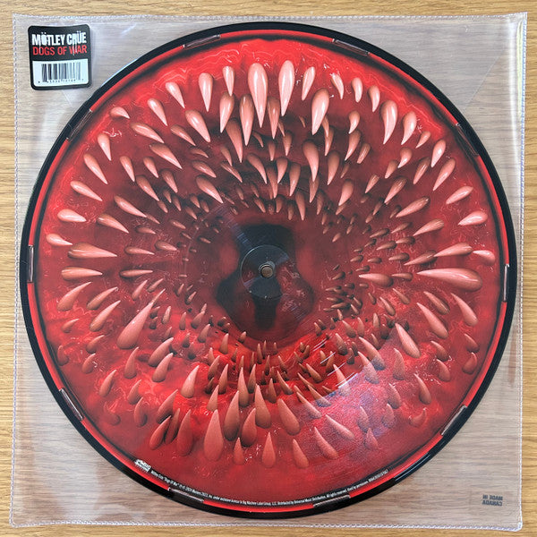 Mötley Crüe : Dogs Of War (12", Single, Pic, D2C)