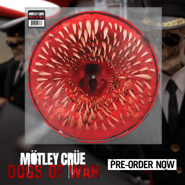 Mötley Crüe : Dogs Of War (12", Single, Pic, D2C)