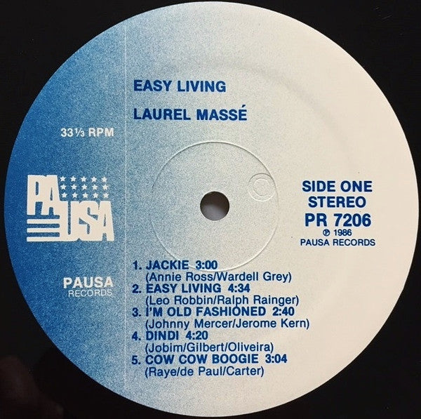 Laurel Massé : Easy Living (LP, Album)