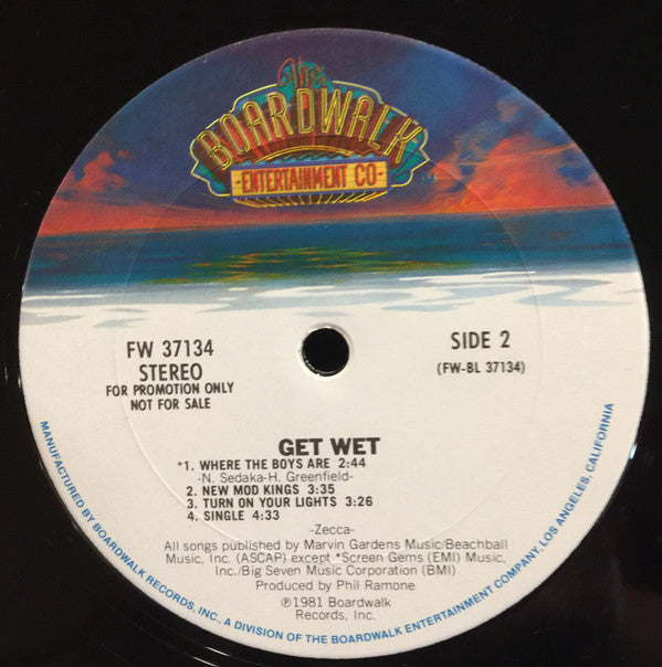 Get Wet (2) : Get Wet (LP, Album, San)