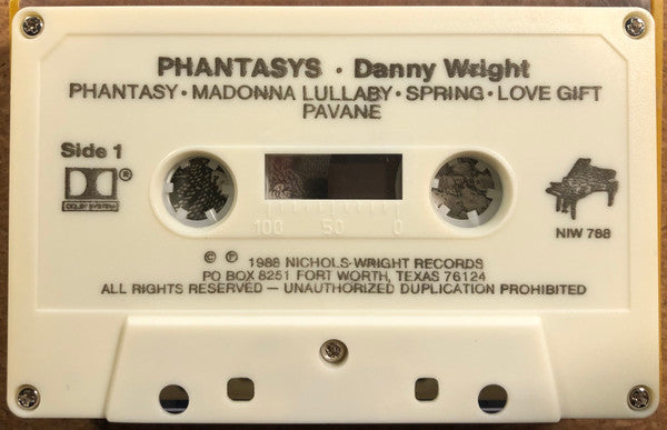 Danny Wright : Phantasys (Cass, Album)